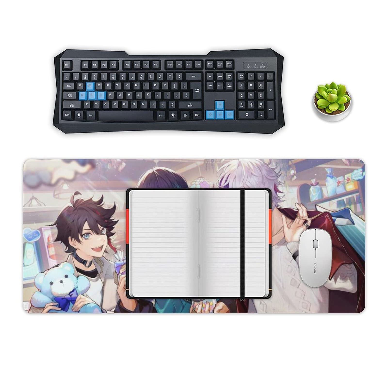 Amazon.co.jp: マウスパッド ゲーミング 大型 不破湊 三枝明那 黛灰